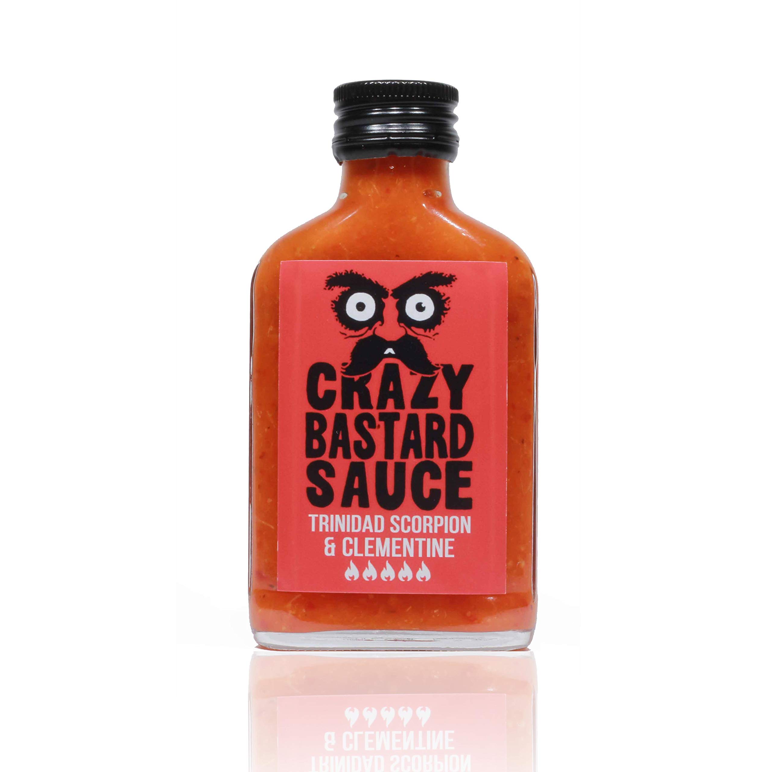 Amazon.com : Crazy Bastard Trindad Scorpion & Clementine Hot Sauce